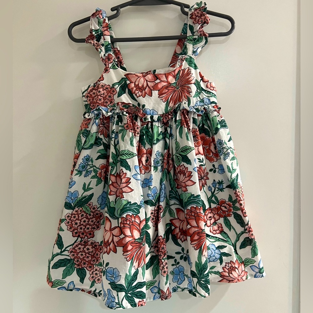 Janie and Jack floral Dress (+bloomers) 18-24